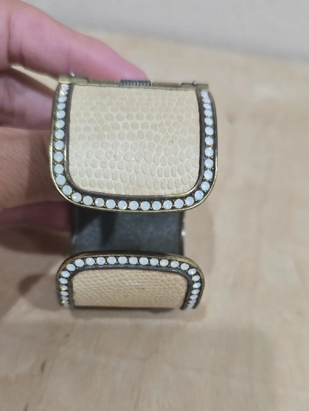 Heidi Daus ornate gunmetal